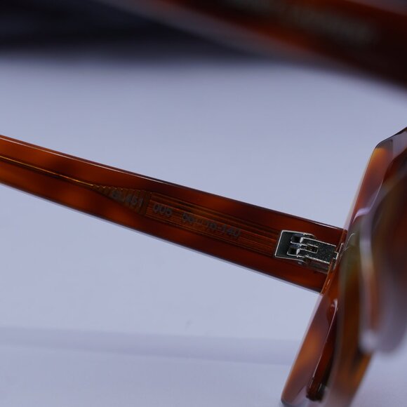 Saint Laurent SL451 005 Square Sunglasses - Havana/Brown - Picture 6 of 10